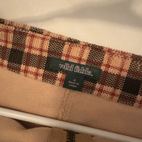 Wild Fable Checkered Skirt in Brown and Cream - Picture 3 of 3